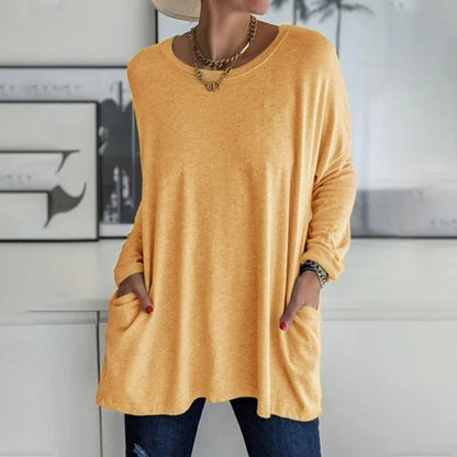 RELAXED LONG SLEEVE TOP
