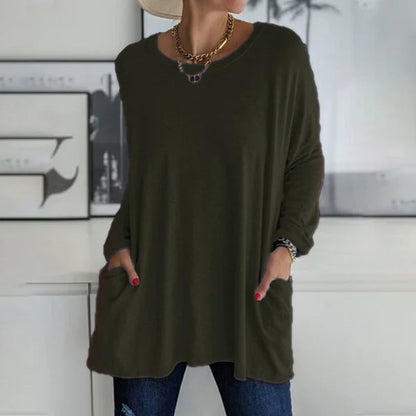 RELAXED LONG SLEEVE TOP