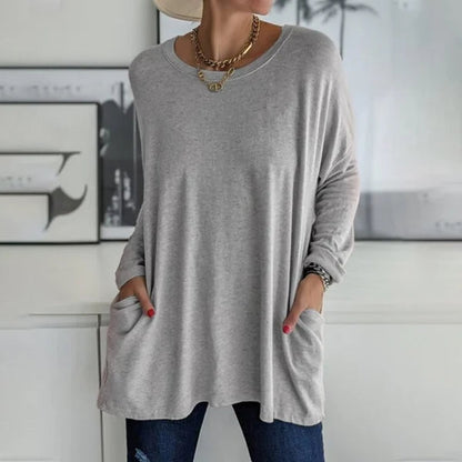 RELAXED LONG SLEEVE TOP