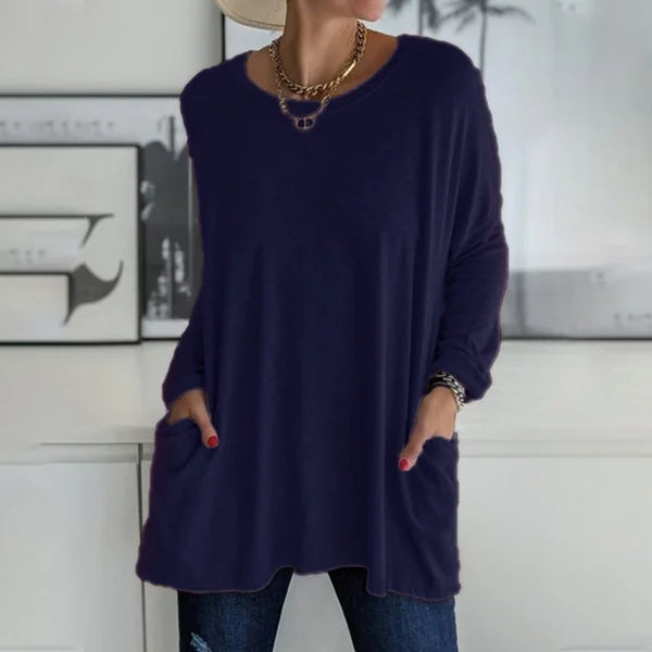 RELAXED LONG SLEEVE TOP