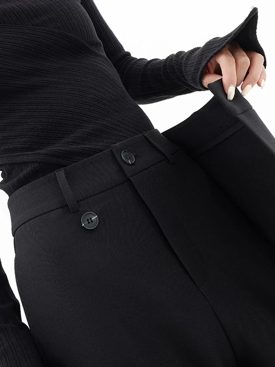LAYERED WIDE LEG PANTS