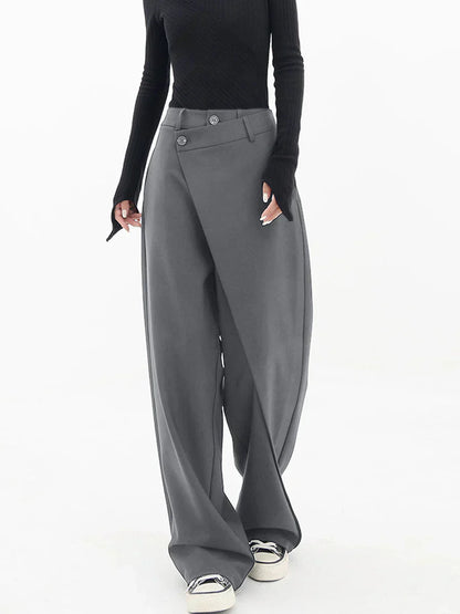 LAYERED WIDE LEG PANTS