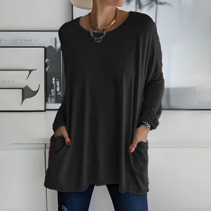 RELAXED LONG SLEEVE TOP