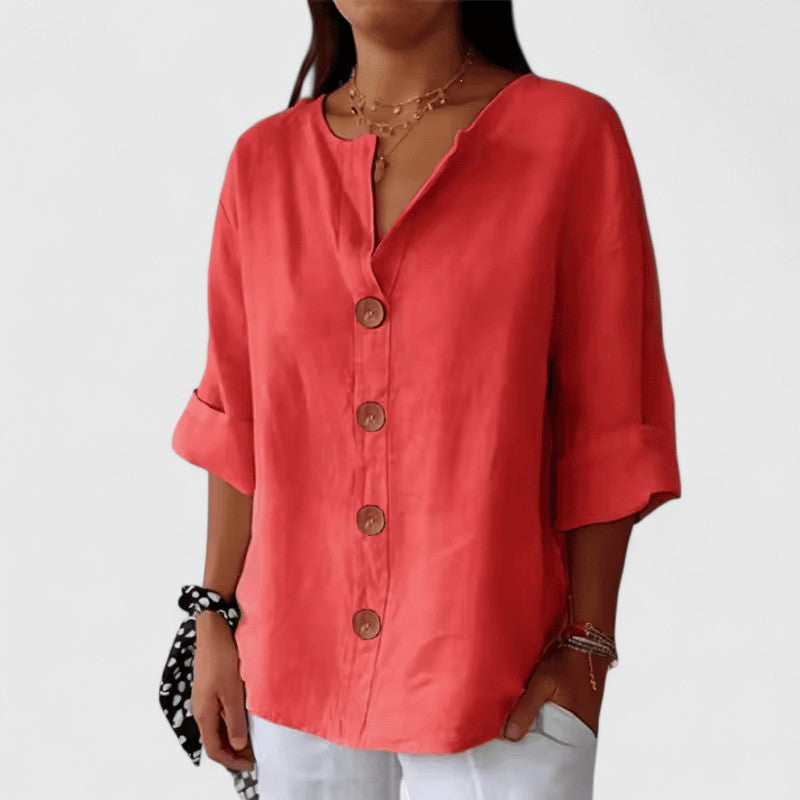 ELEGANT SUMMER BLOUSE