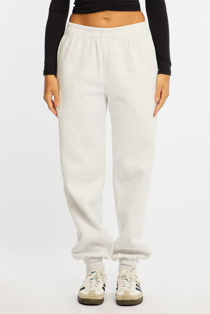 Grey Track Pants Elasticated Waist