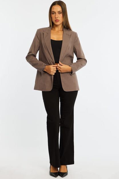 Brown Oversized Blazer